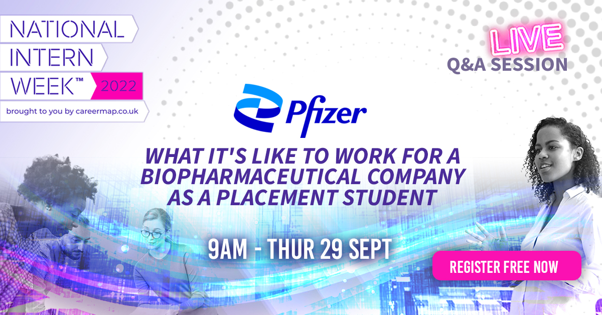 Pfizer: Working for a Biopharmaceutical Company as a Placement Student | NIW 2022